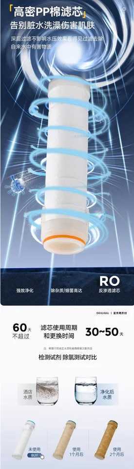 High Pressuri Filter Gold Shower 3 Modes Adjustable Spray With Massage B Rain Faucet Shower Set Bathro Accessory Y251103