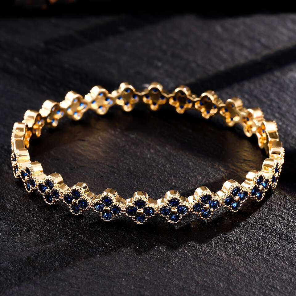 Bracelets Designer luxury Bracelet Simple Multi color Hip hop Thin Circle Double Heart Ins Style Women's studded Fashion Trendy Personality Jewel