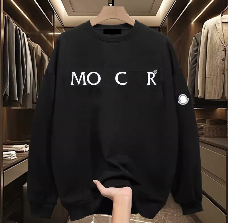 Brand sportswear pullover clothing, fashionable pure cotton pullover, men's long-sleeved round-neck pullover sportswear, women's fashionable casual pullover