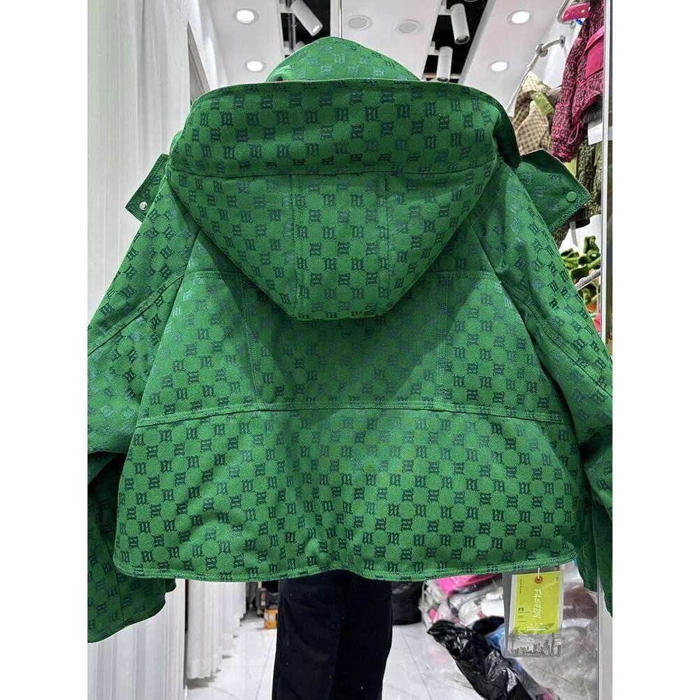 New Winter Women's Short Hooded European Style Fashion Letter Jacquard White Duck Down Bread Jacket Coat