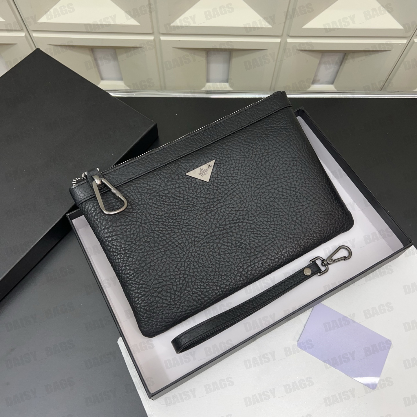 Clutches Bag Designer Mens Black Handbag Luxury Clutch Bags For Womens Mens Leather Outdoor Business Pouch Man Wallets Bag Designer Handbag CRD2511032