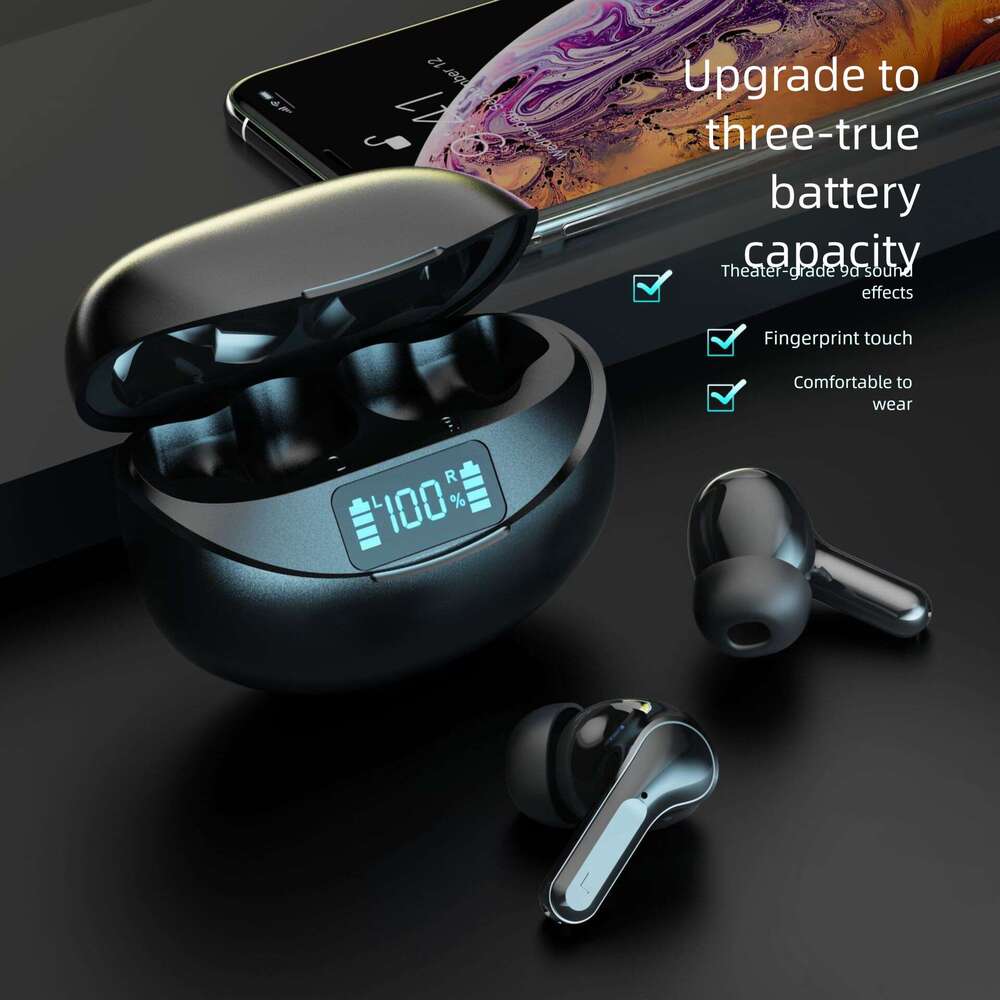 Famous Brand New Hot Selling Private Model Wireless Bluetooth Earbuds In Ear Digital Power Display