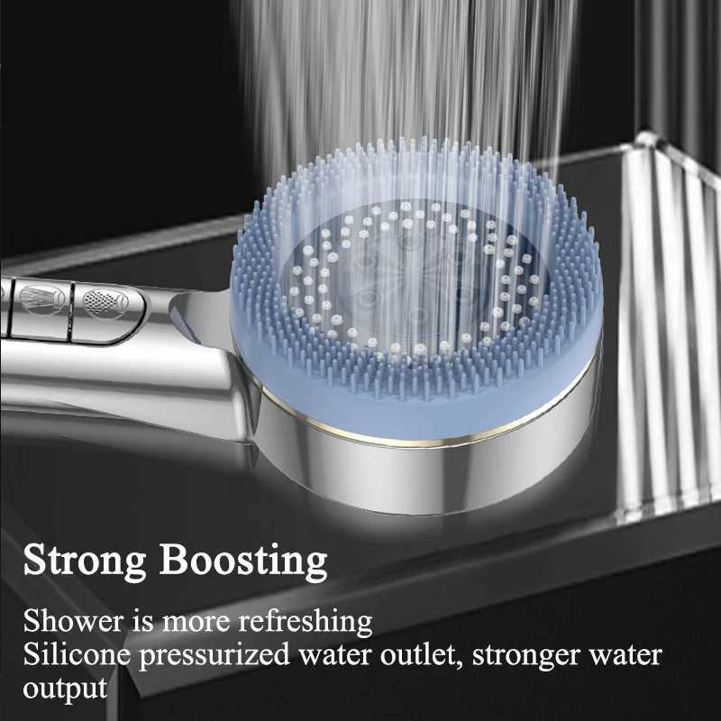 Mti-functional Shower Filtered Four-speed Adjustment With Water Seal He Shower Bathro Accessories Y251103