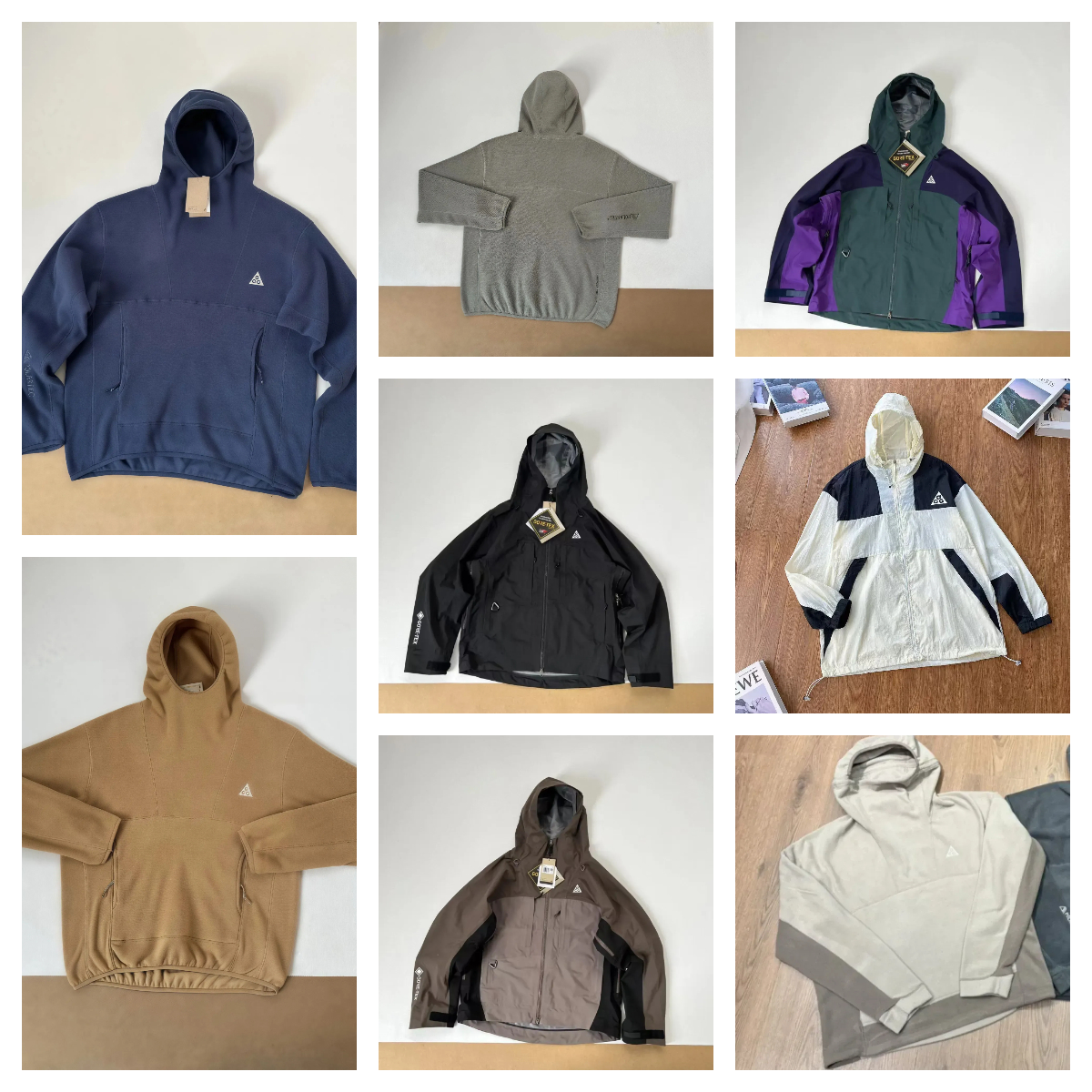 Fashion ACG Winter Outdoor Sports Hoodie: Unisex Fit Mountaineering-Suitable SUP Pullover Cashmere Warm Thick Casual Style Designer Down Jacket Detail