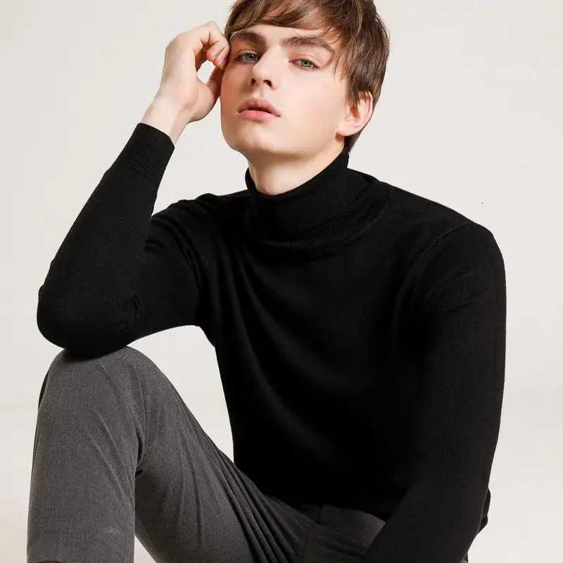 Cashmere turtleneck men sweater 2023 autumn winter jumper clothes ropa hombre pull homme hiver pullover men turtle neck sweatersT251103