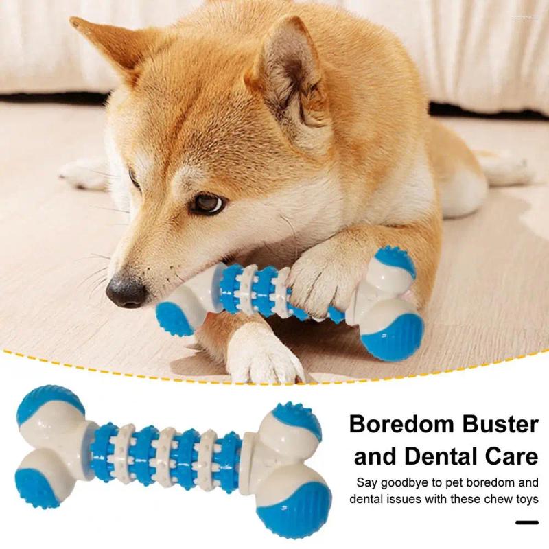 Update Dog Chew Toys For Chewers Durable Teeth Gear Small Medium Large Breeds Wear-Resistant