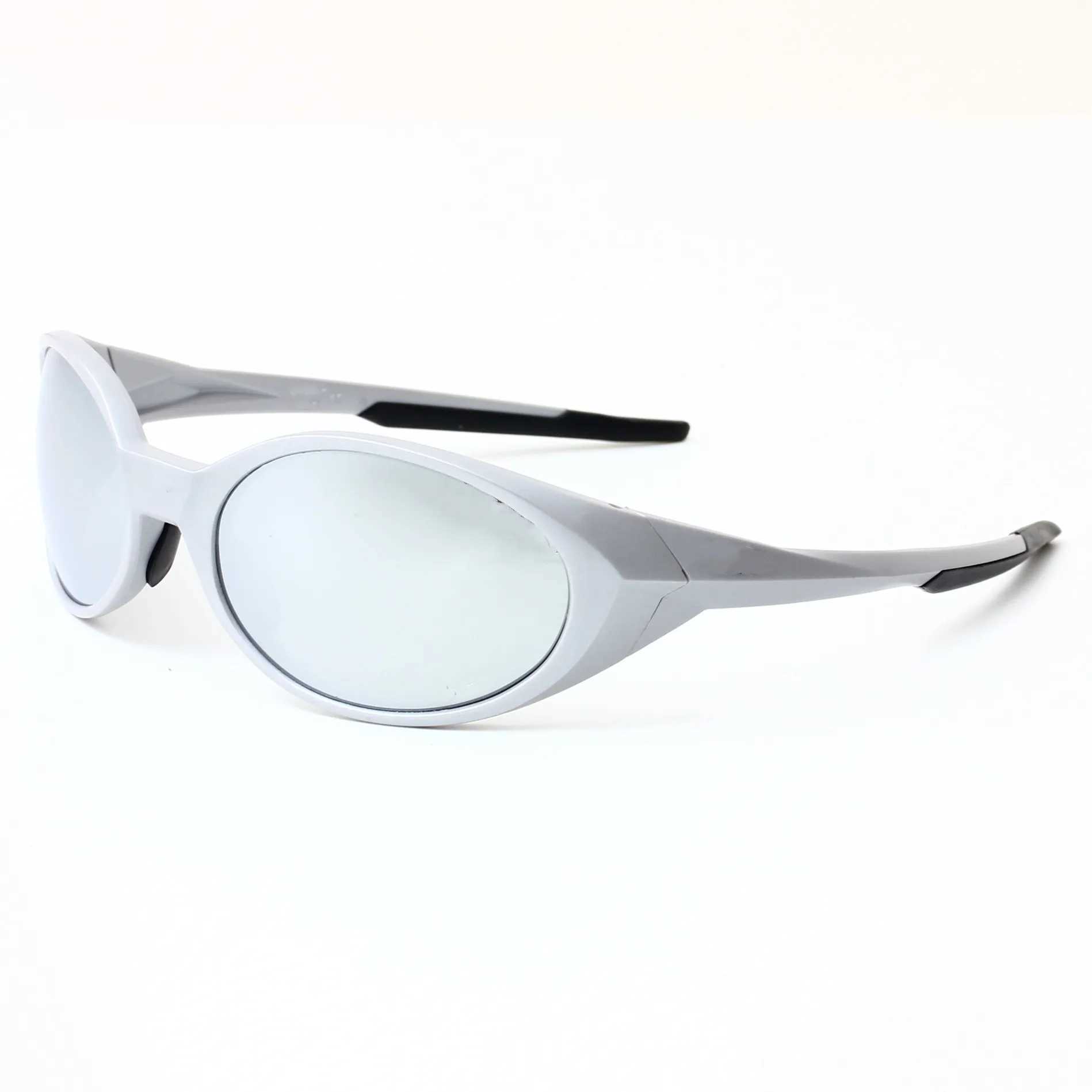 INS New Oval Outdoor Sports Pilot Sunglasses Fashion Y2K Men Driving Sports Sunshade Goggles Beach Cycling UV Protective Glasses Z250402