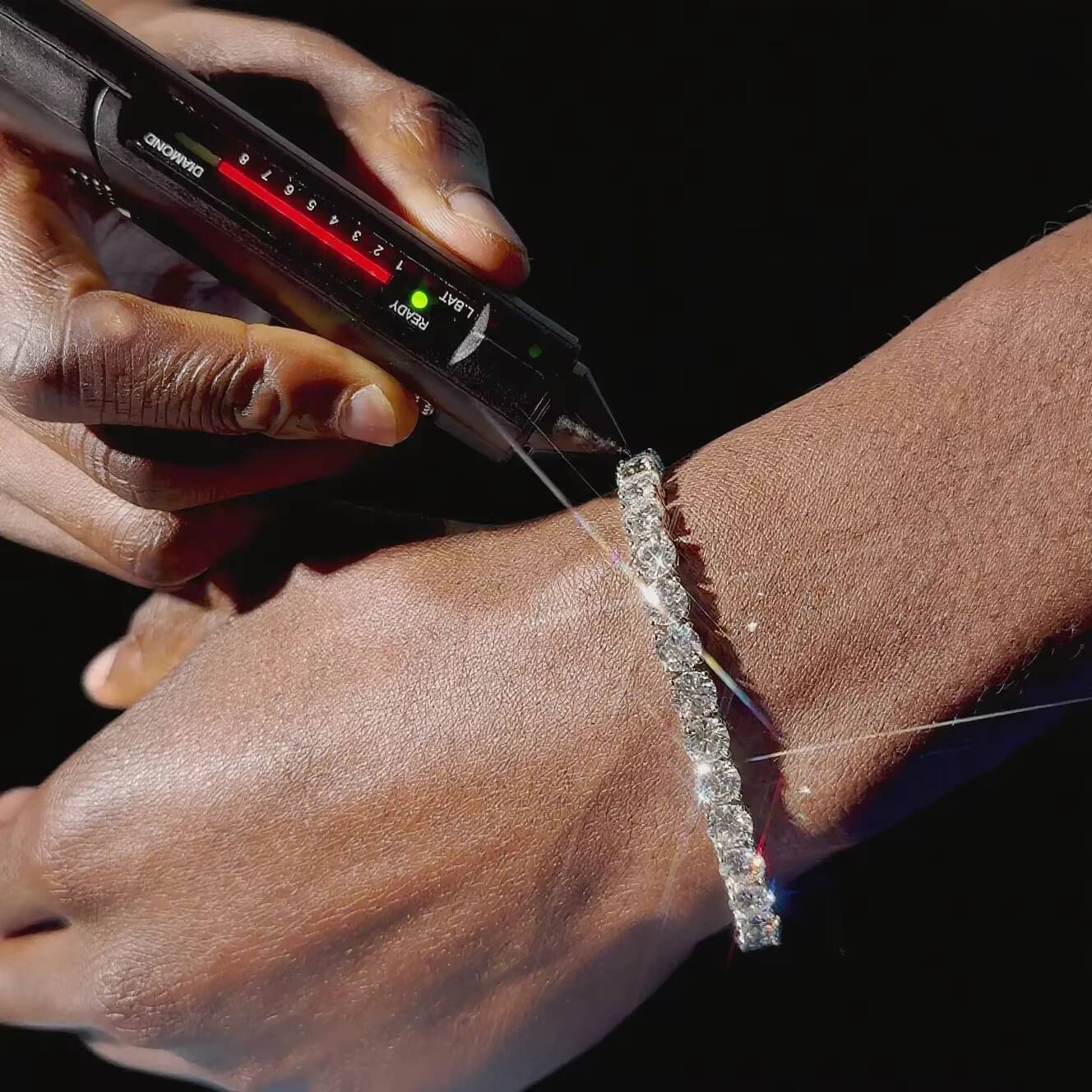 Wholesale Custom Pass Diamond test 925 Sterling Silver Moissanite Bracelet Iced Out Chain Link Hip Hop Fine Jewelry Women Men