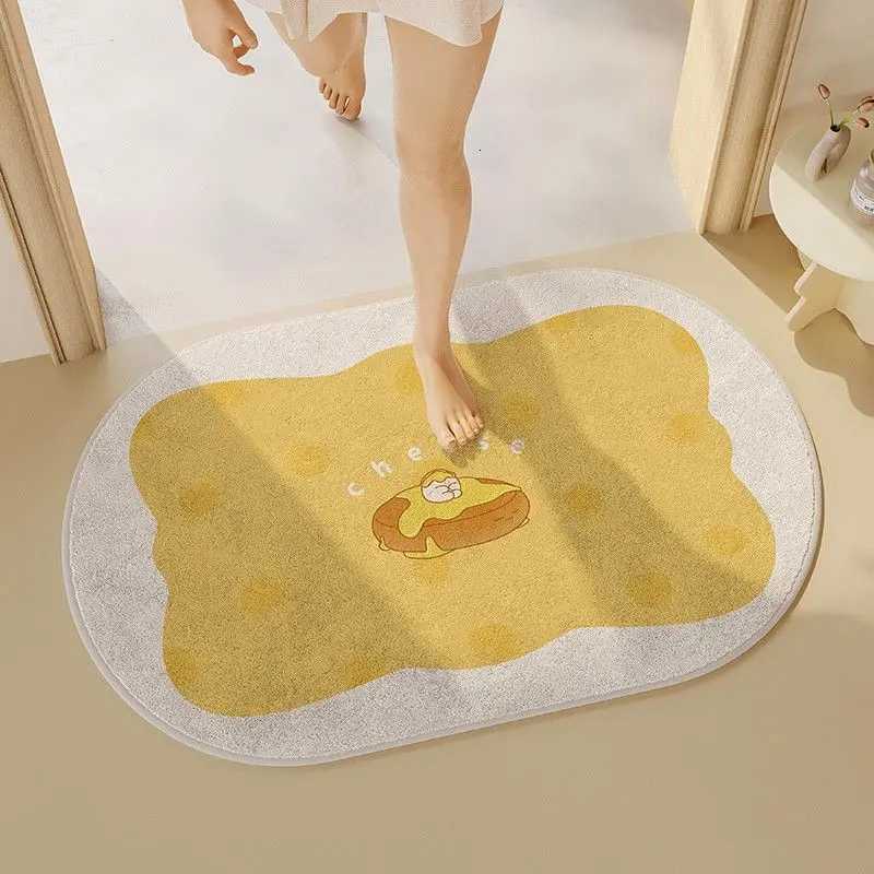 Bathroom floor mat bedroom carpet home floor mat door mat entrance toilet door mat bathroom absorbent floor mat C251103