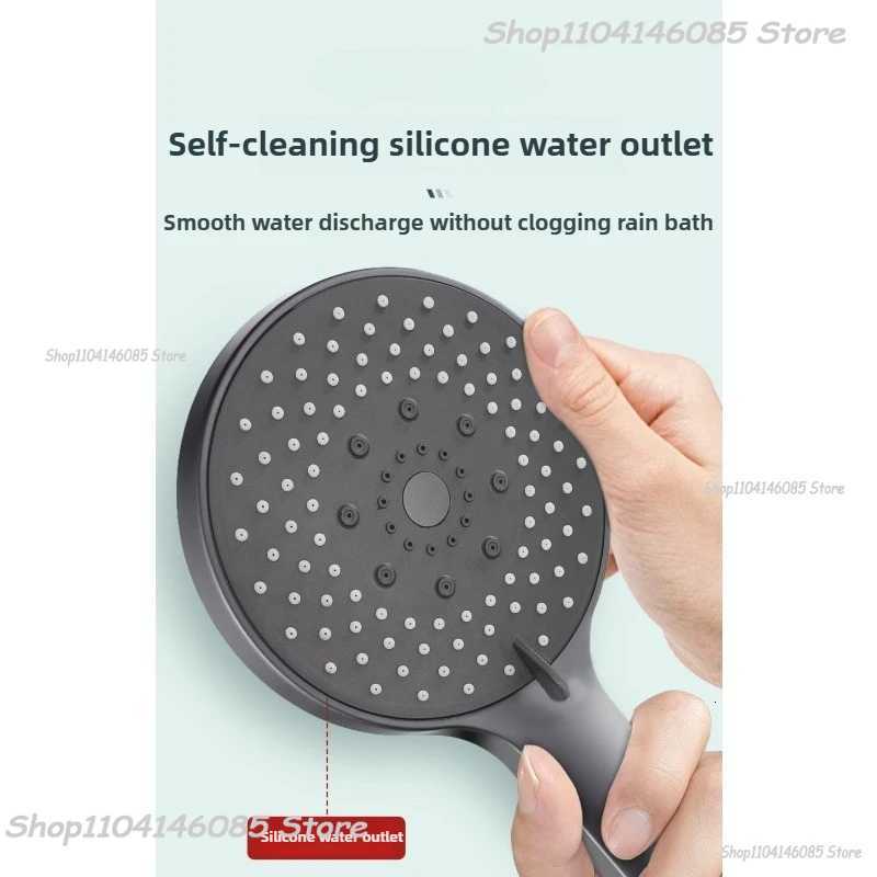 Bathro Sprayer Shower Water Saving Handheld Rain Shower Adjustable 5 Modes Shower Bath Bathro Accessories Y251103