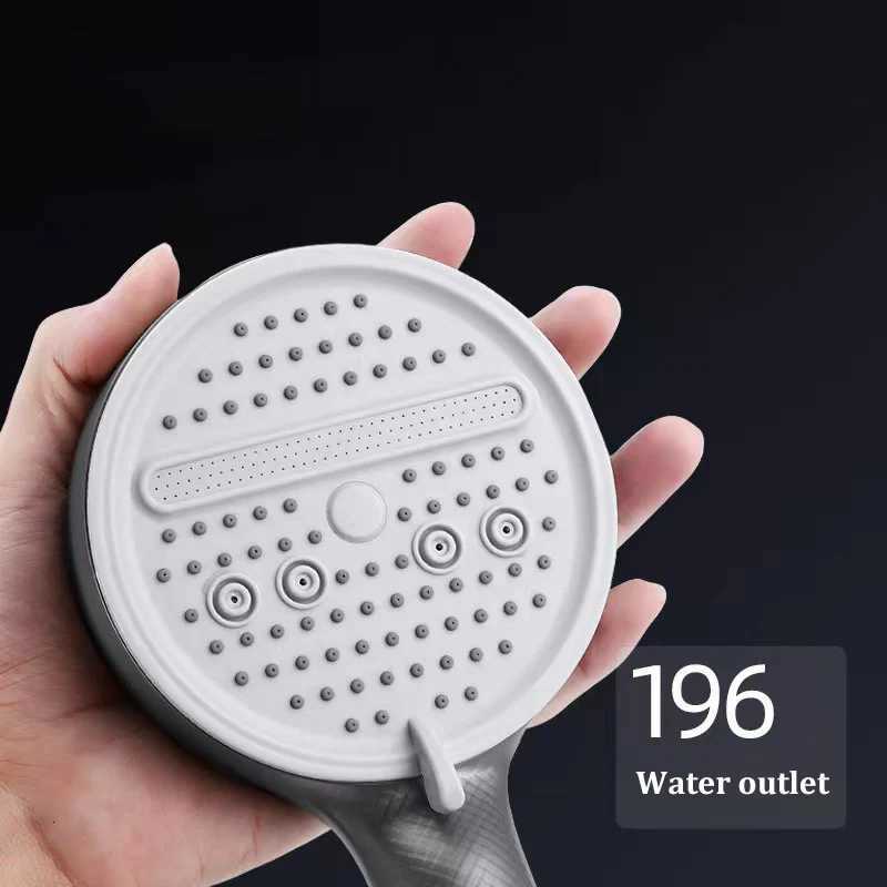 12cm Fivespeed Large Panel Pressuri Filter Shower Handheld He Bathro Shower Set Y251103