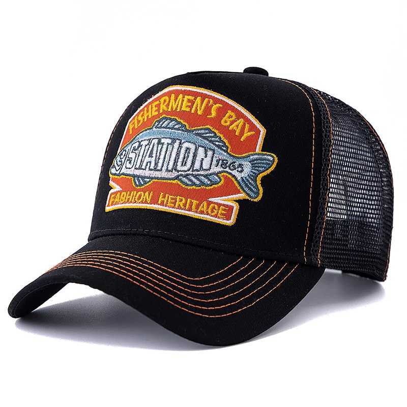 Home>Products>Neutral Summer Fishing Hats>Breathable Mesh Truck Hats W250403
