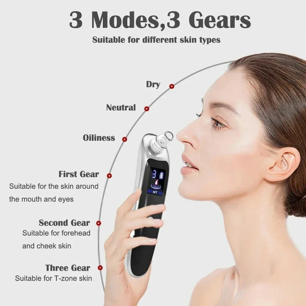 ZJM0001 Facial Blackhead and Removal Cleaner Electric Blackhead Removal Tool Facial Vacuum Cleaner 251030