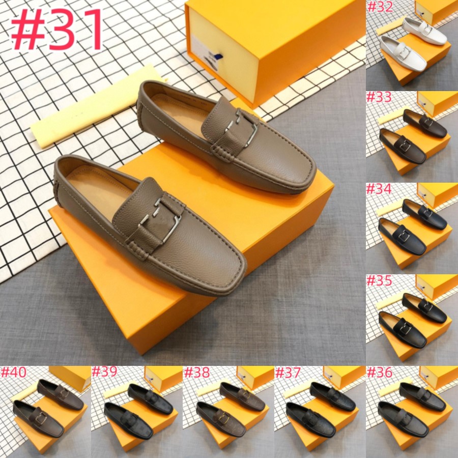 69Model Designer Men Loafers Shoes Classics Moccasins Men Dress Shoes High quality Leather Slip On loafers designer men Cow Suede Luxury Men Boat Shoes Size 38-46