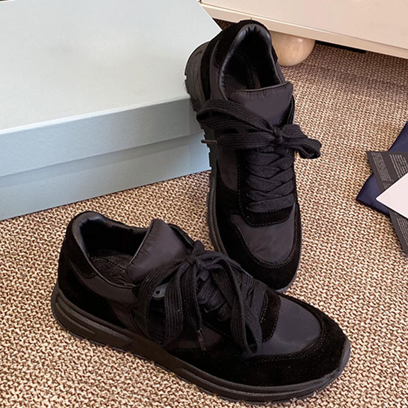 2025SS Womens German Training Shoes New Designer Skateboarding Shoes Classic Black Genuine Leather Surface Breathable Material Women Casual Sports Shoes with box