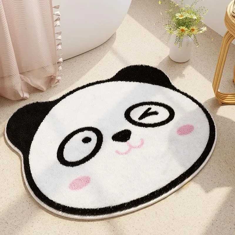 1PC Cartoon Imitation Cashmere Carpet Bathroom Door Absorbent Dirt Resistant Mat Bedroom Side Cloakroom Door Mat C251103