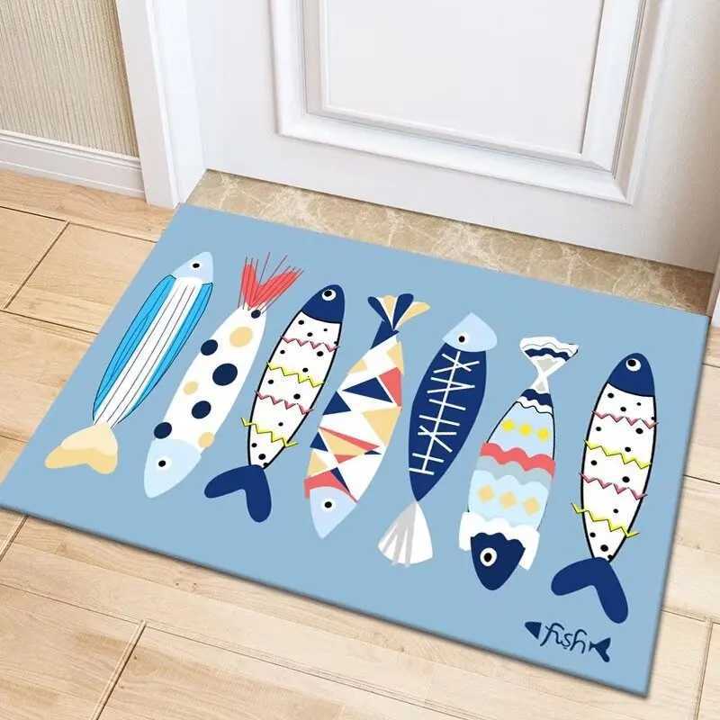 Household diatom mud floor mat bathroom floor mat quick drying absorbent mat toilet door non-slip mat carpet C251103
