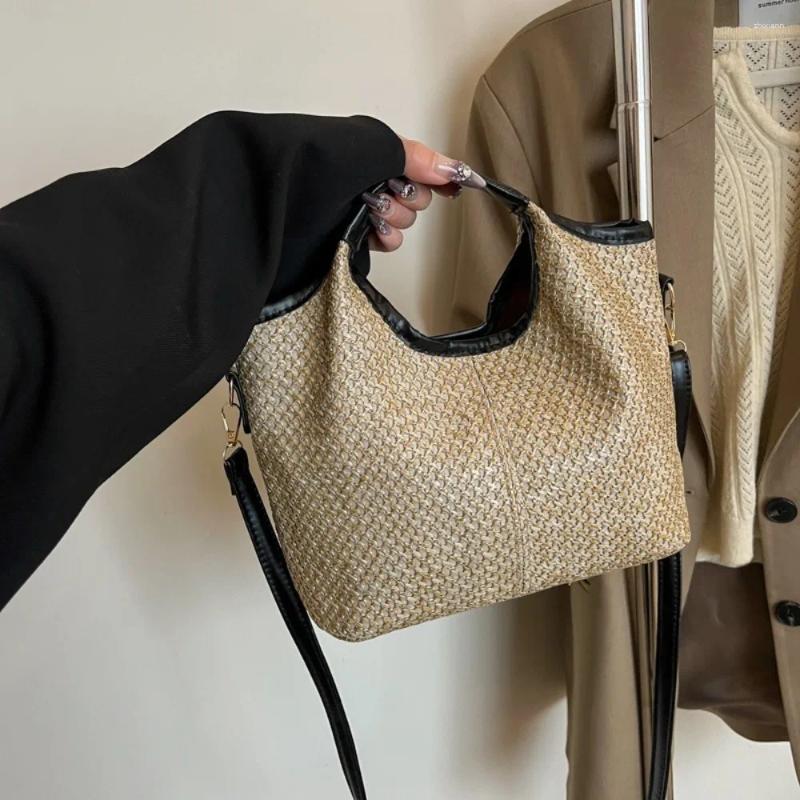 Totes Casual Sg Crossbody Bag Handwoven Straw Bohemian Messenger Shoulder Vacation