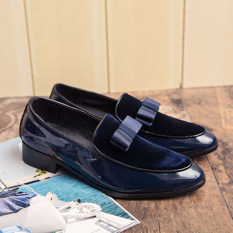 2024 plus size new British casual fashion hairstylist small leather shoes formal wear merchant