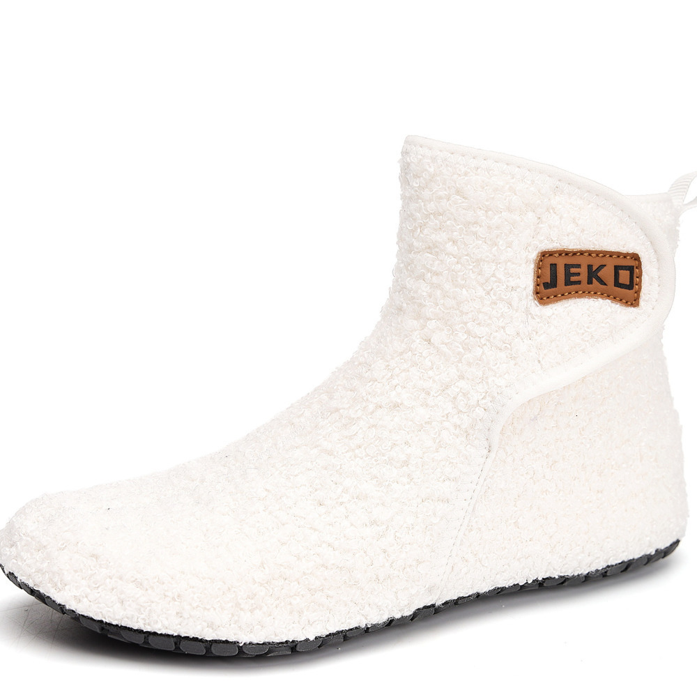 Plus Size Winter New Womens Home Indoor NonSlip Warm Long Plush Snow Boots