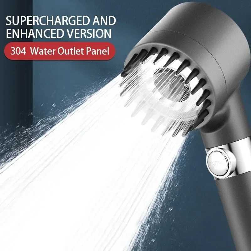 High Pressuri Filter Shower 3-mode Adjustable Spray with Massage B Rain Faucet Bathro Accessories Y251103