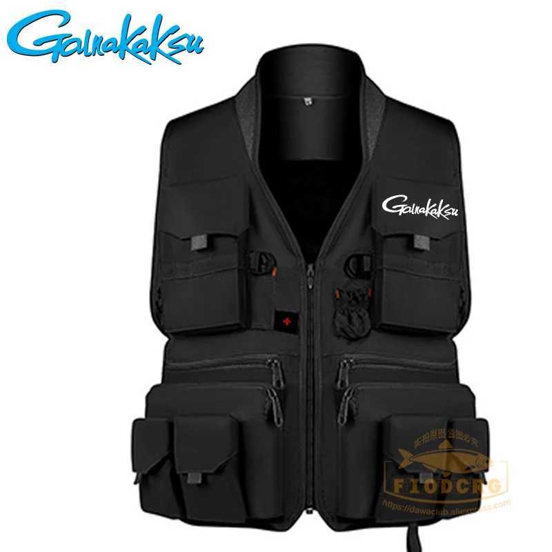 2023 New Fishing Vest Men Breathable Jacket Fishing Outdoor Vest Quick Dry Multi-function Vest Mountaineering Multi-pocket Vest X250403