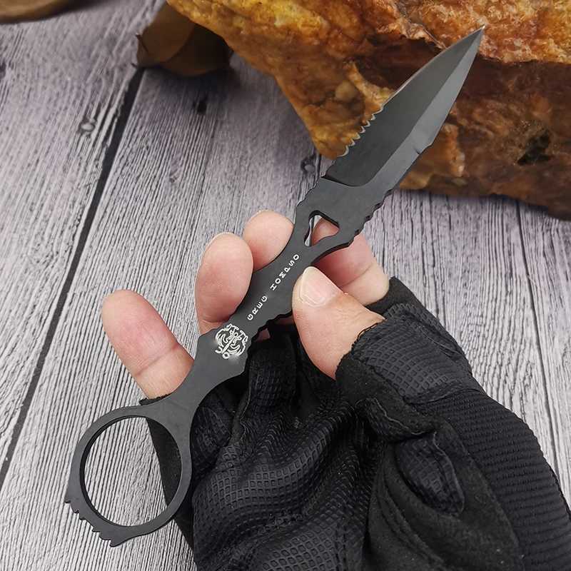 BM 176 SOCP 440C steel sEMi servo blade tactical knife micro POCket survival knife toolT250402