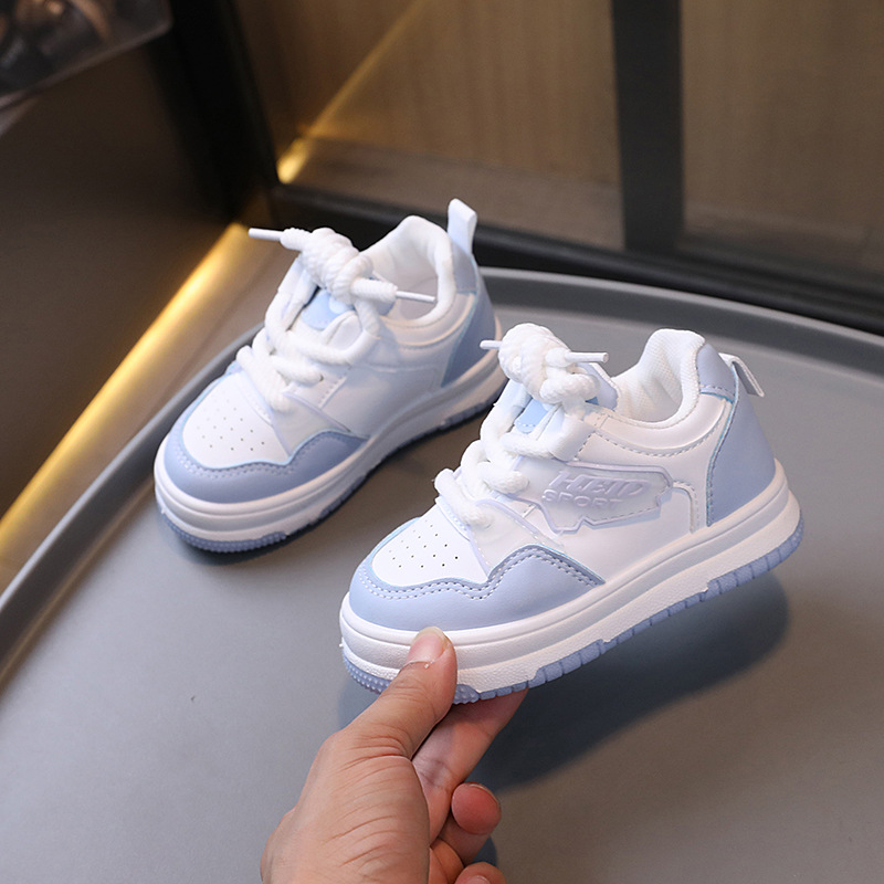 Designer Kids Shoes Thick Bottom Versatile Kids Trainers Umshop for Toddler Fashion boy School Leisure Tennis Shoes Non-slip Chunky Sizes 21 - 32 U011