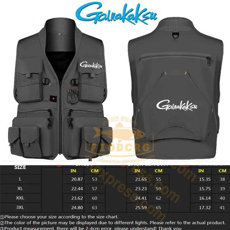 2023 New Fishing Vest Men Breathable Jacket Fishing Outdoor Vest Quick Dry Multi-function Vest Mountaineering Multi-pocket Vest X250403