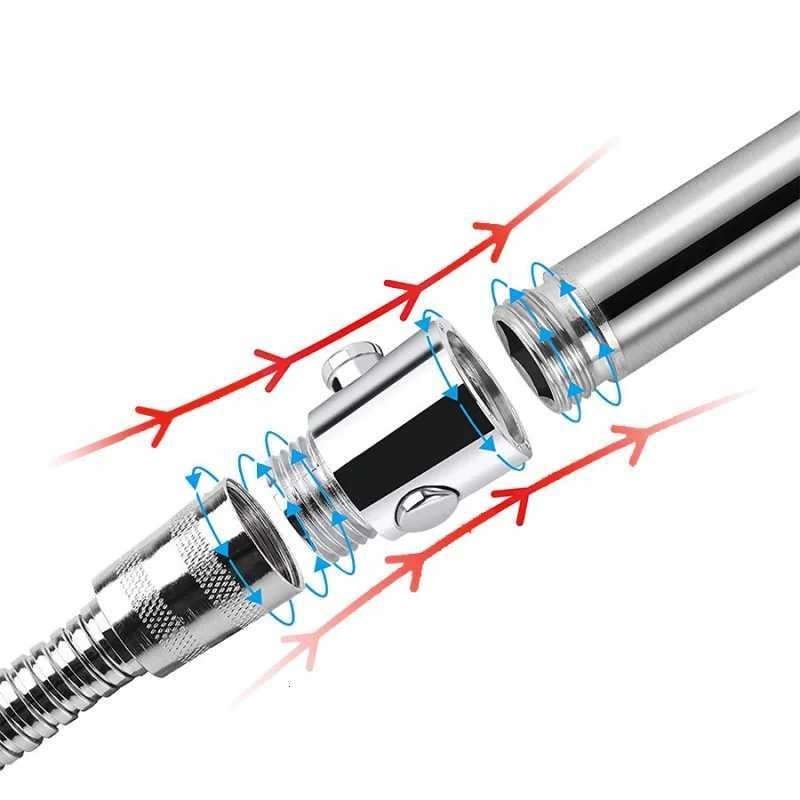 New Shower Control SwitchWater Flow Stop ValveHandheld Showers OneButton Pause Water Controller Bathro Accessories Y251103