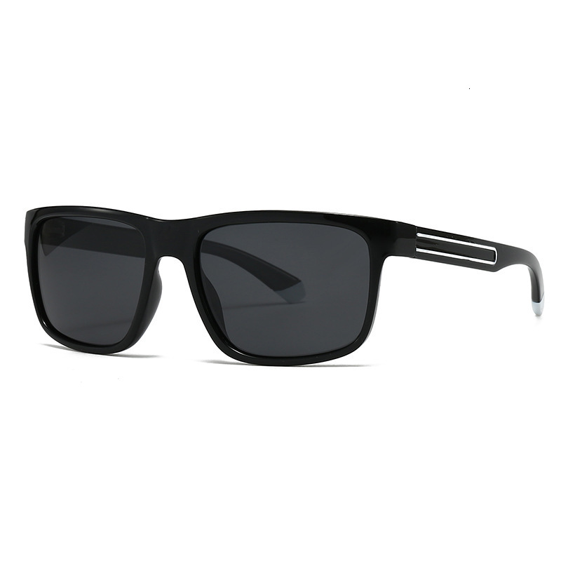 KANON Outside Polarized Mens Sunglasses Square BURNET XL Anti Sunglasses TR90 Material Frame 1.1mm Enhanced Lens CE 241114