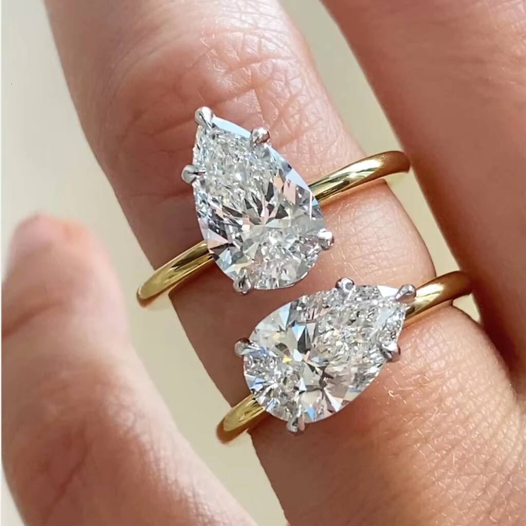 Ring Manufacturer Custom Fashion Rings 14K 18K Gold IGI Certified Lab Grown Diamond Ring Engagement and Wedding Rings for Women