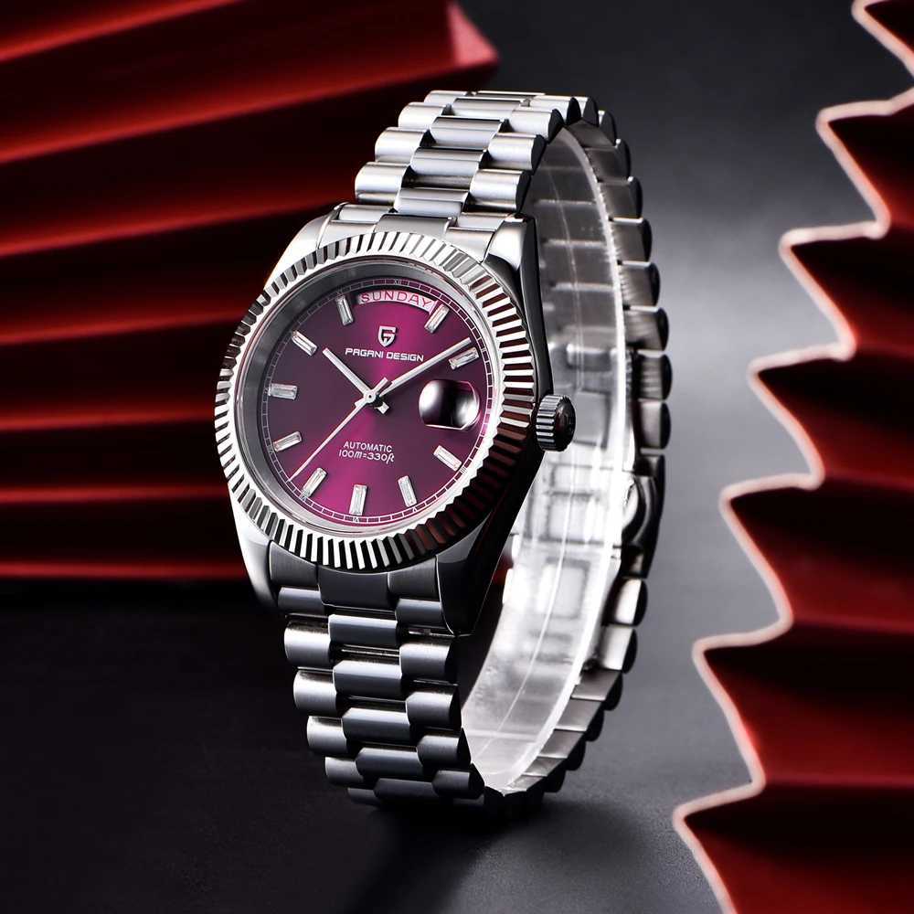 PAGANI DESIGN 2025 new DD40 luxury mens mechanical watch sapphire glass mens sports watch NH36A gift AR automatic watch clockW251104