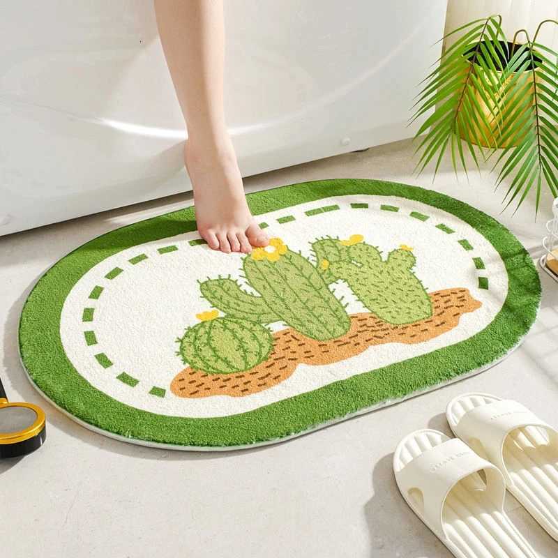 Fluffy Soft Bath Mat Absorbent Non-Slip Floor rug Bathroom door Mat Foot Pad Shower room Carpet Entrance Doormat Home Decor C251103