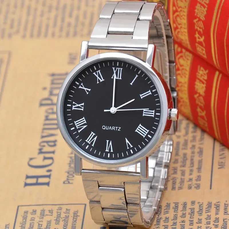 Mens Watch Fashion Casual Quartz Watches Steel Band Wrist Watches Silver Elegant Man Atmosphere Mens Watch Reloj HombreW251104