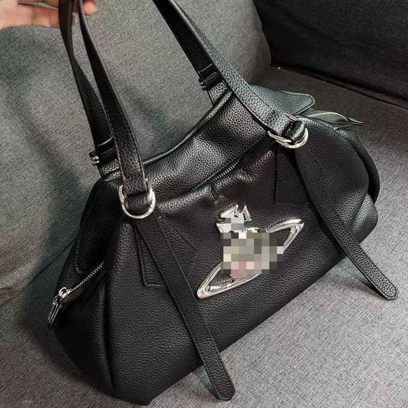 Evening Bags Niche Saturn Soft Bag Large Capacity Shoulder Bowling Handbag