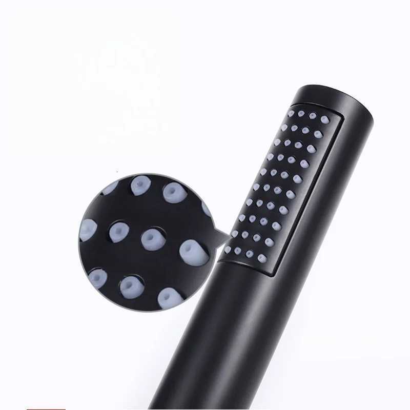 Handheld Shower Plastic Black Bathro Rainfall Shower Nozzle Aerator High Pressure handheld Shower for Bathro Y251103