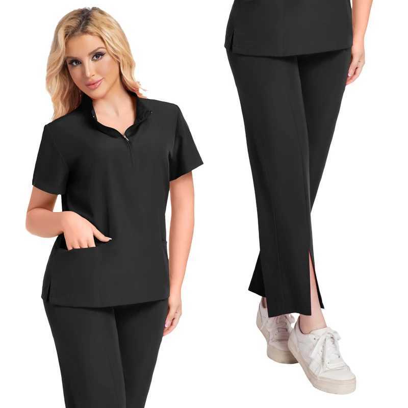 Clinic Uniform Medical Hospital Nurse Uniform Mens Scrub Set Beauty SPA Work Clothes Women Dental Beauty Scrub Surgical Gown Men J251103