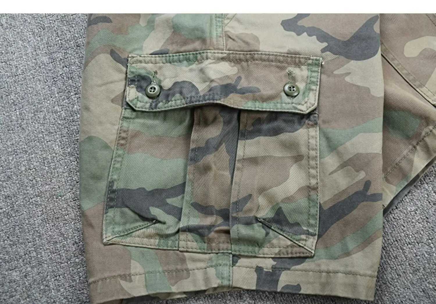 Mens summer casual shorts mens brand new shorts 4-pocket camouflage mens style W250403