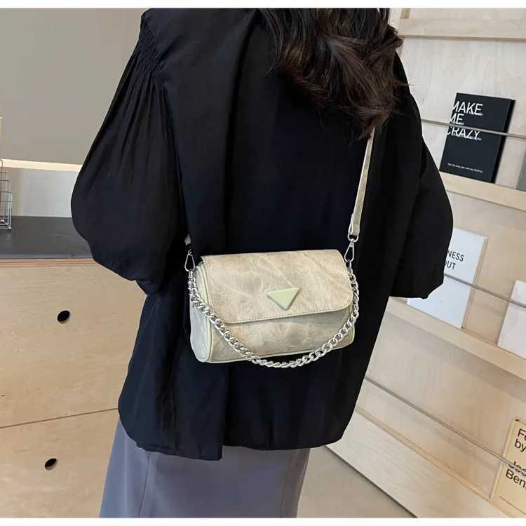 Luxury Women Brand PU Leather Crossbody Bag Casual Chain Pillow Messenger BagC250401