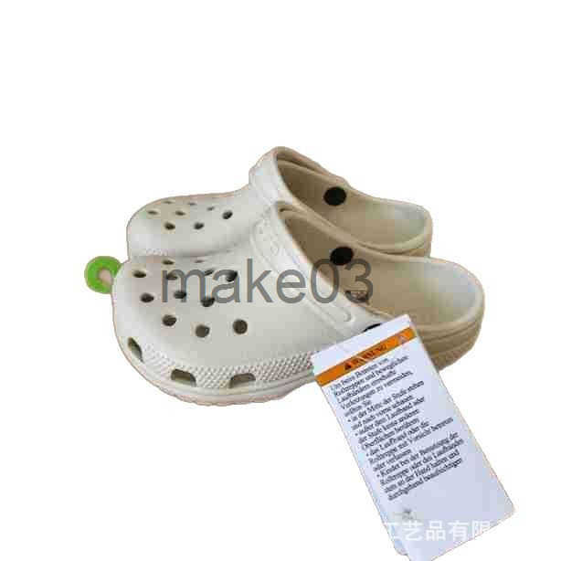 Classic Little Star Childrens Cave Sandals for Boys and Girls Baby Beach Sandals Slippers Soft Bottom Big Childs Head Cover J250403