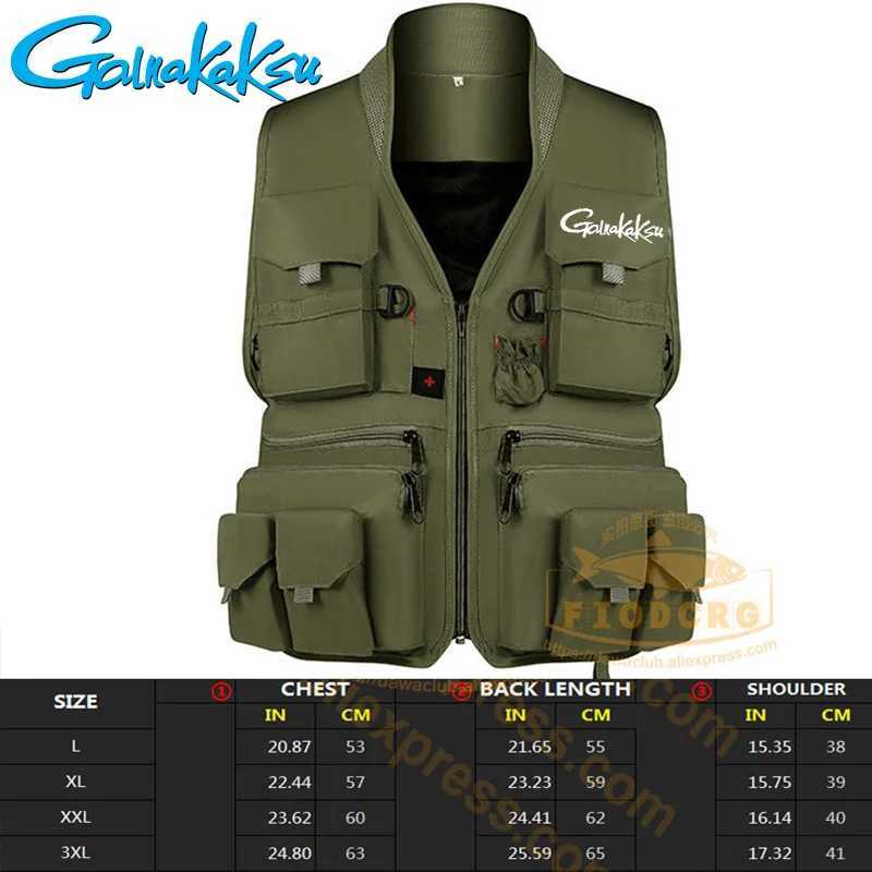 2023 New Fishing Vest Men Breathable Jacket Fishing Outdoor Vest Quick Dry Multi-function Vest Mountaineering Multi-pocket Vest X250403