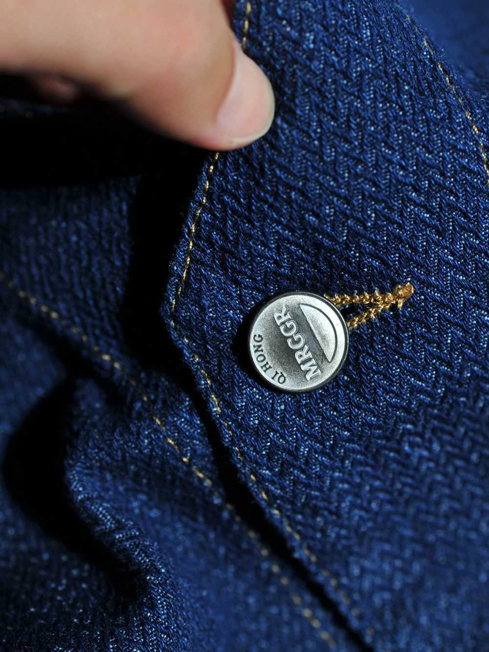 American Retro Amekaji HK Style Gentleman Yuppie Handsome V-neck Denim Vest for Men Autumn Vintage 100% Cotton Pocket Workwear X250403
