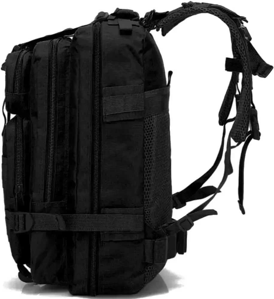 Tactical Backpack Large 3 Day Assault Pack Molle Bugout Bag Rucksack for Hiking Treeking TravelC250407
