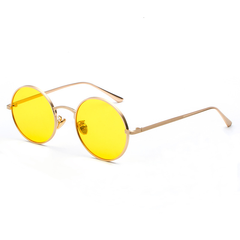 Fashion Small Sunglasses er Metal Woman Prescription Optical Frame Eyeglasses UV Protection Man Shades Sale 240914