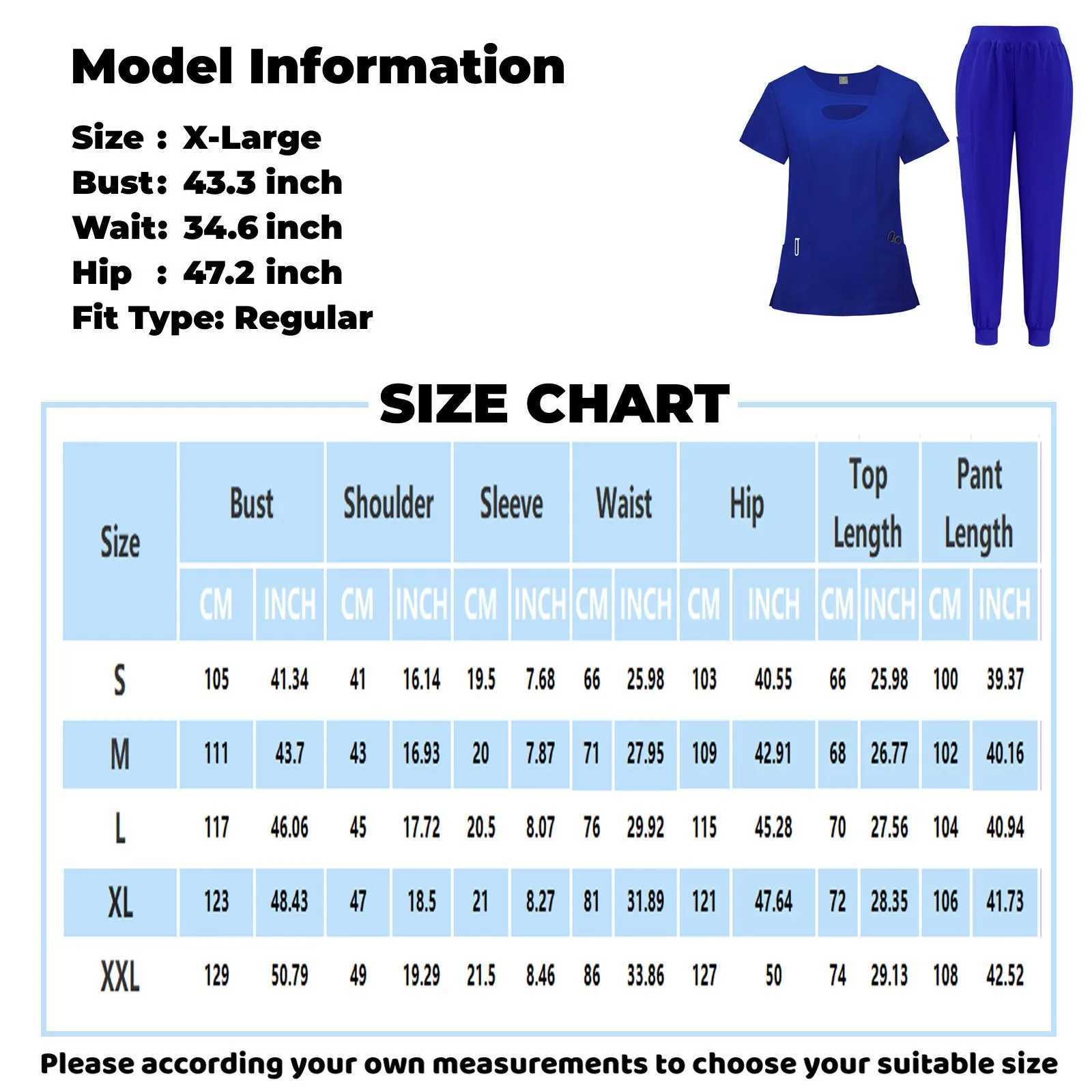 WomenS Nurse Uniform QuickDrying Fabric Solid Color VNeck Button Pocket ShortSleeved Trousers Suit Nursing Work Clothes J251103