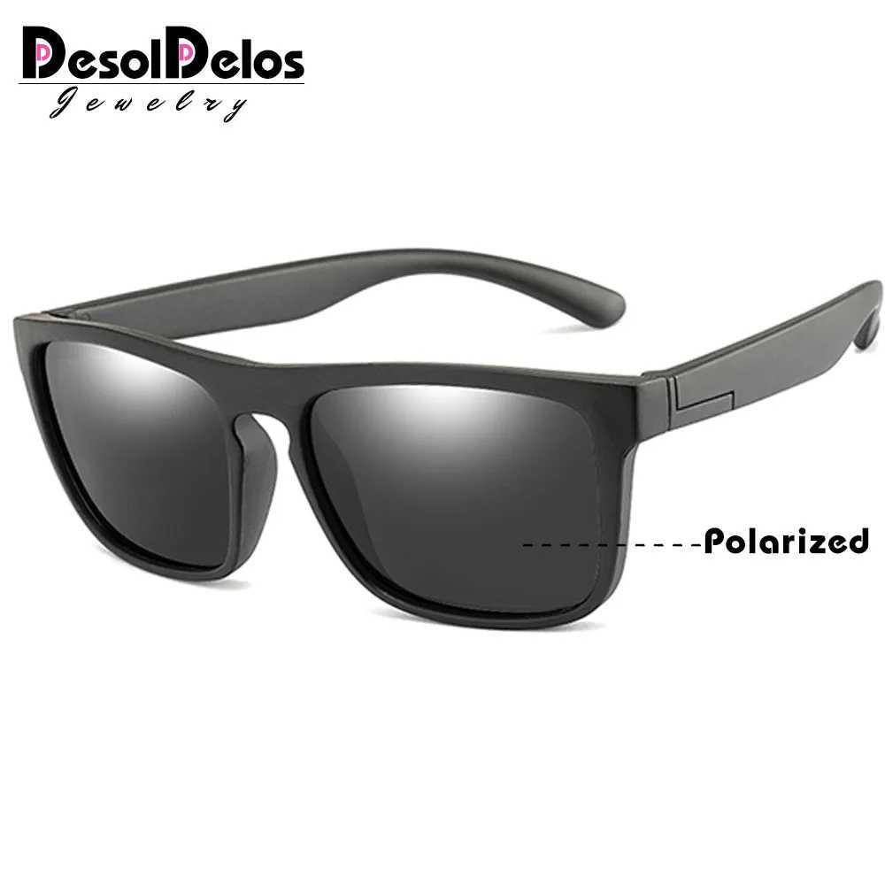 2024 Sunglasses Kids Girls Boys Polarized Children Sun Glasses PC UV Protection Eyeglasses Eyewear High Quality D323 Z250402