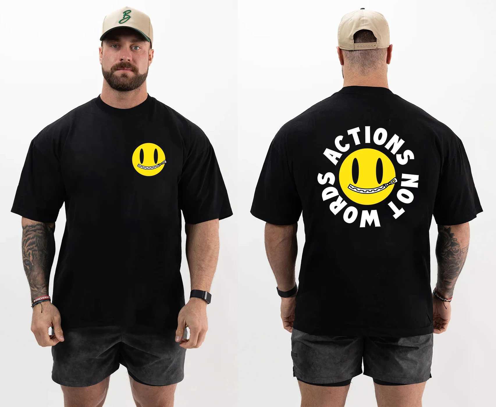 CBUM Shirt Custom Oversized Tee in Black US SIZE DTG PRINT Shirt CBUM X250403