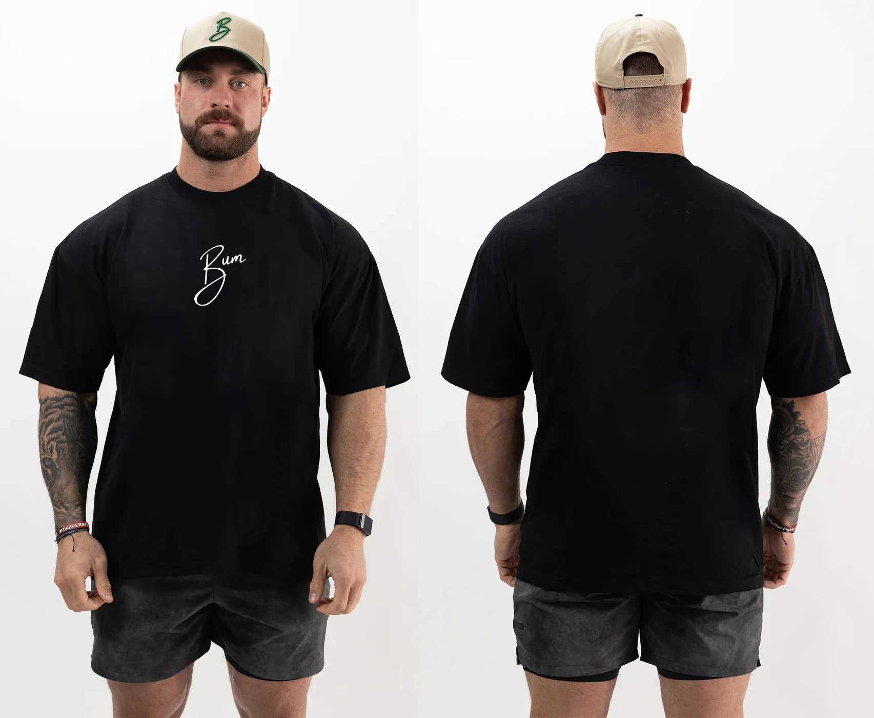 CBUM Shirt Custom Oversized Tee in Black US SIZE DTG PRINT Shirt CBUM X250403
