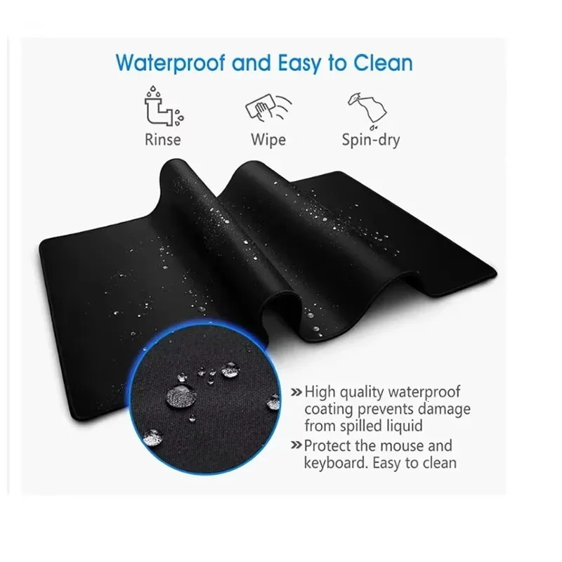 Mouse Pad 900x400 Gray Texture Mouse Mat Waterproof Setup Gaming Accessories Control Type Mousepad Gamer Rug Mousepad Xxl 251103 - view 6